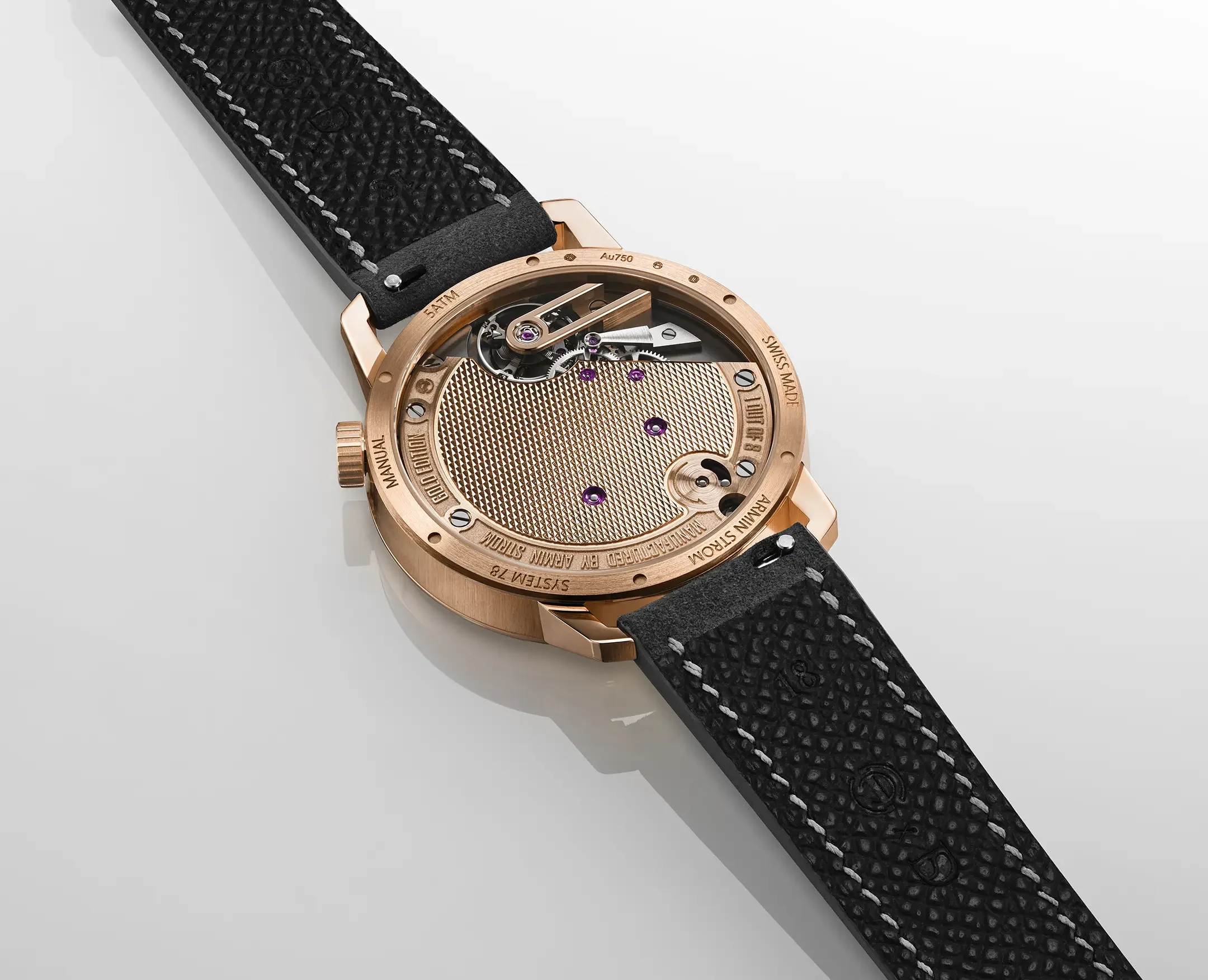 Armin Strom Tribute³ Au750 Referenz RG26-TRI.AU aus 18 Karat Roségold