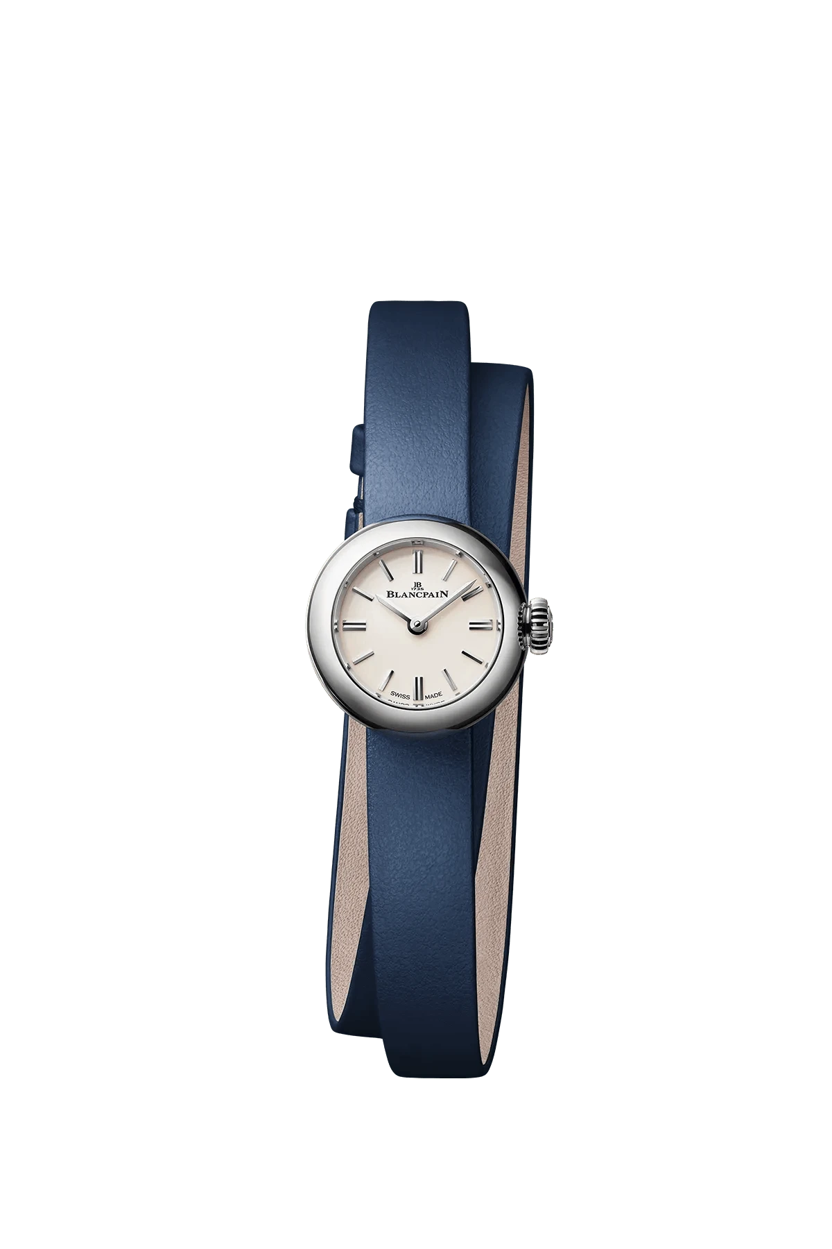ساعتا Blancpain Lady B بالذهب الأحمر والفولاذ