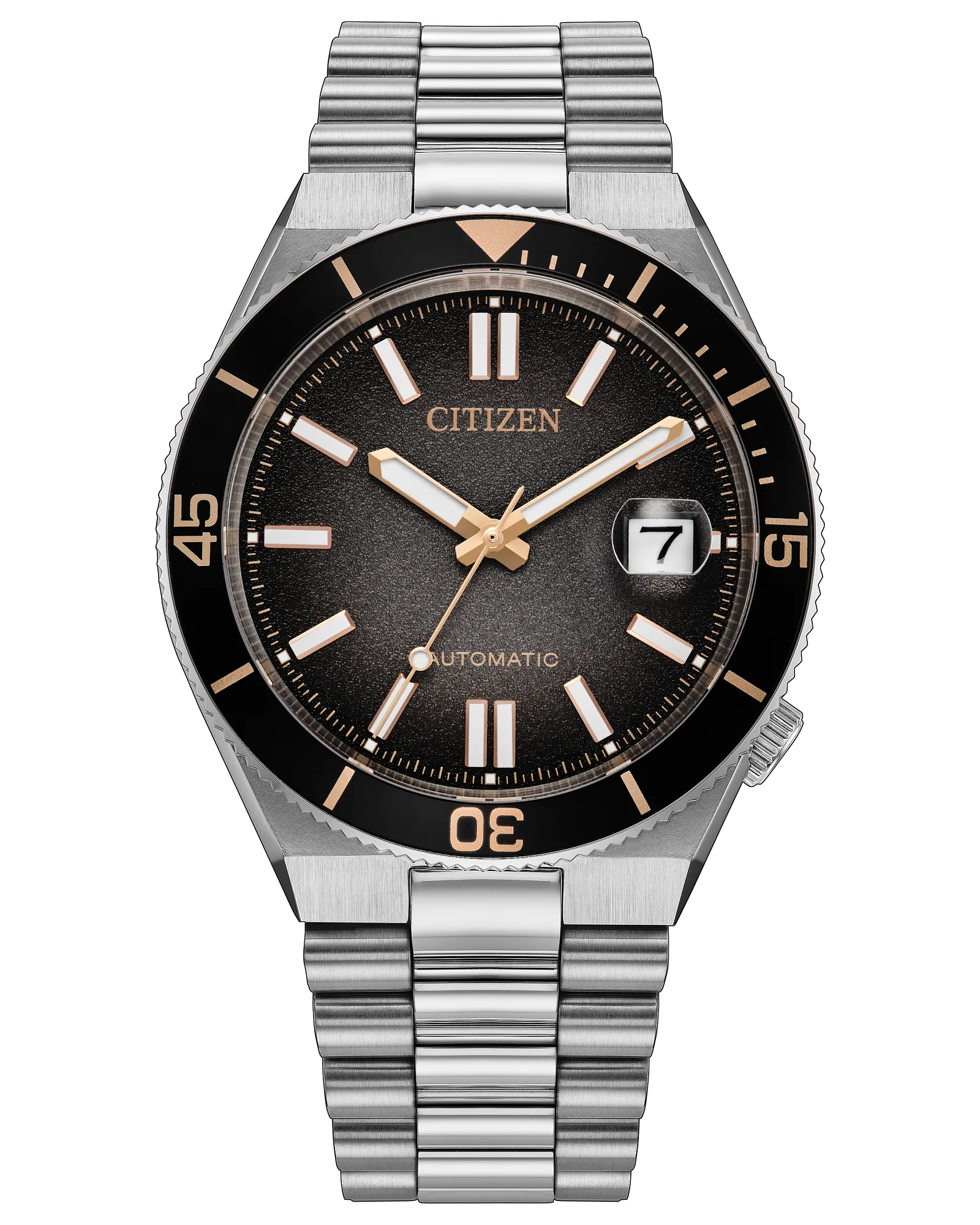 Official front view of the Citizen TSUYOSA Shore NJ0238-57E