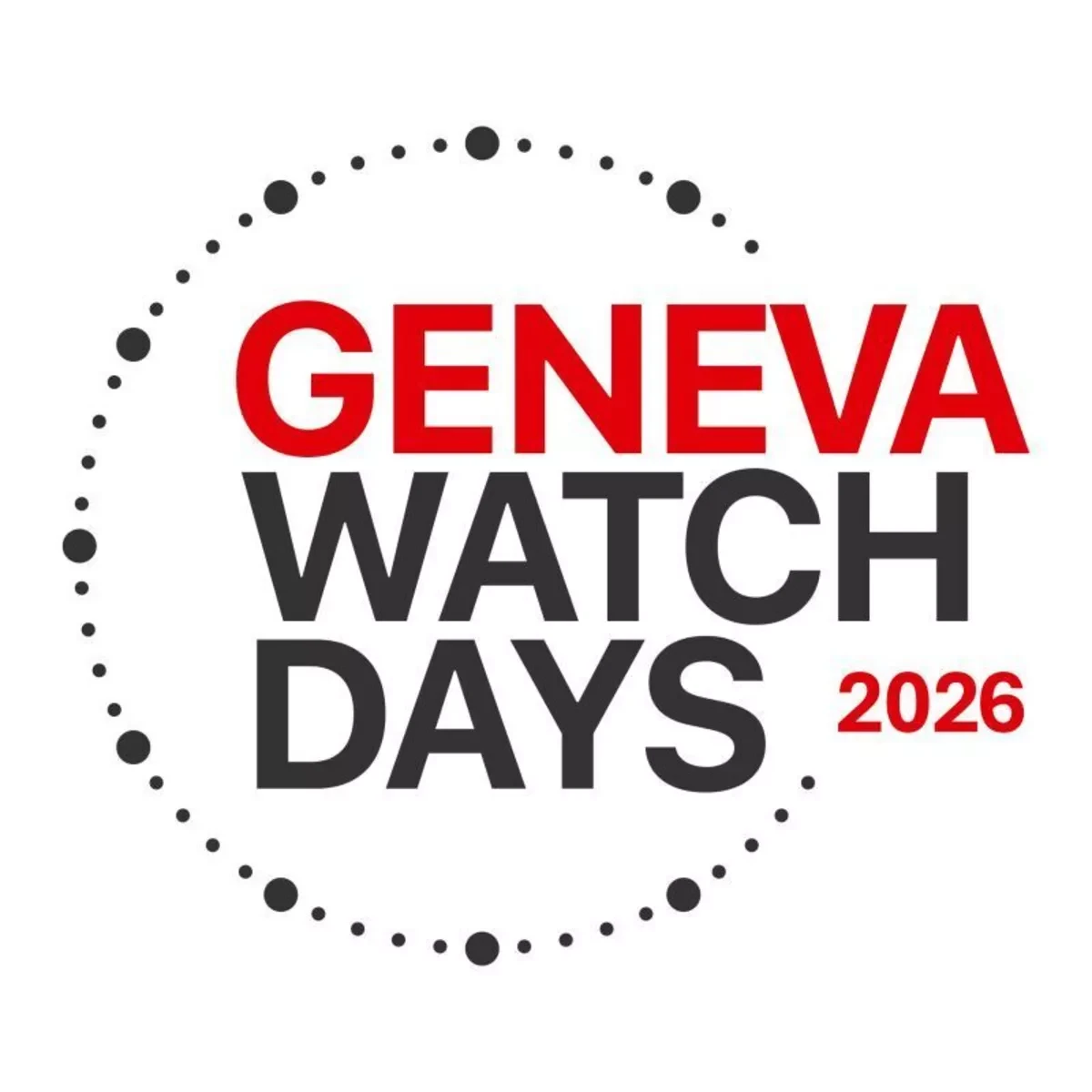 Geneva Watch Days 2026 official event identity