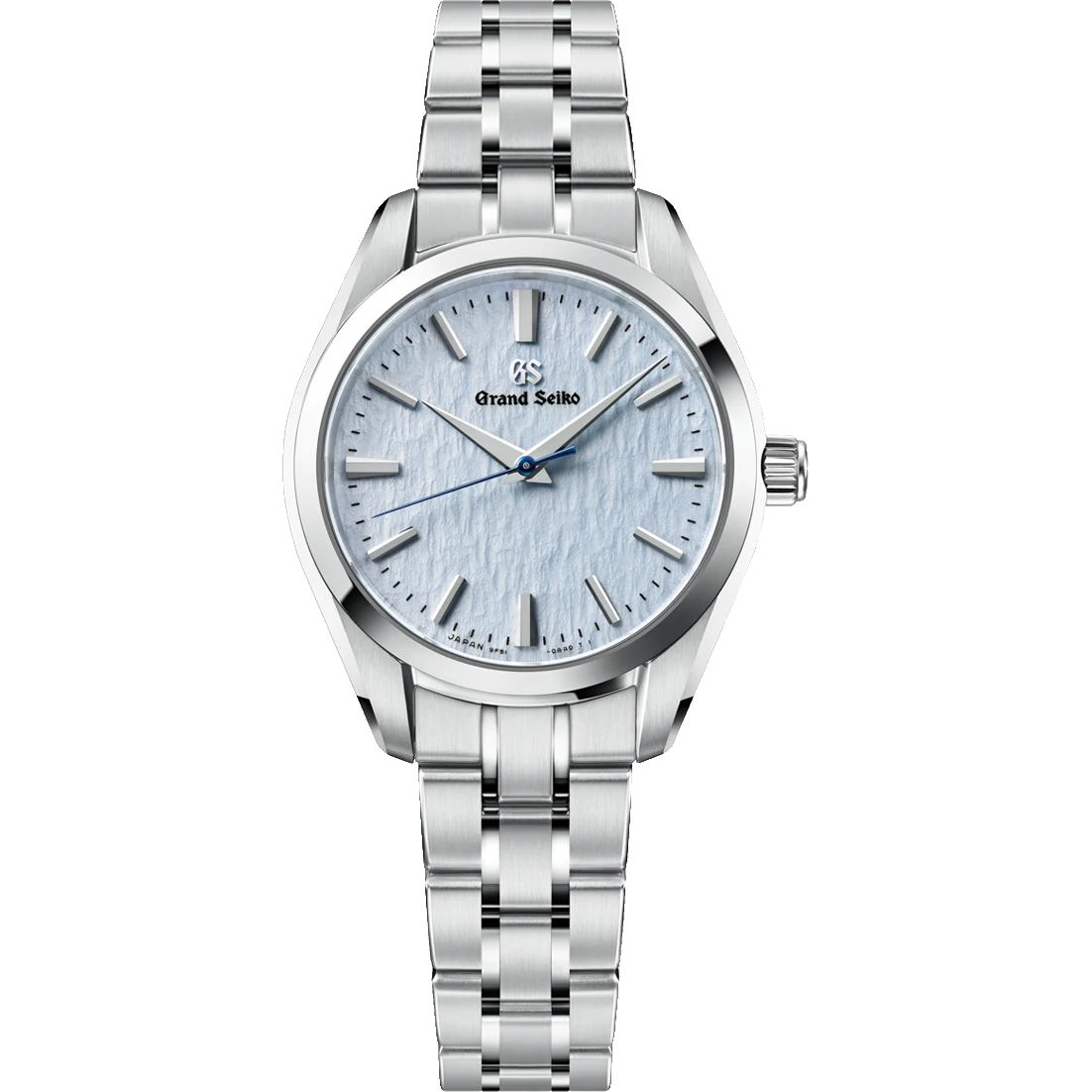 Grand Seiko SBGX361 33 mm açık mavi kadran önden görünüm