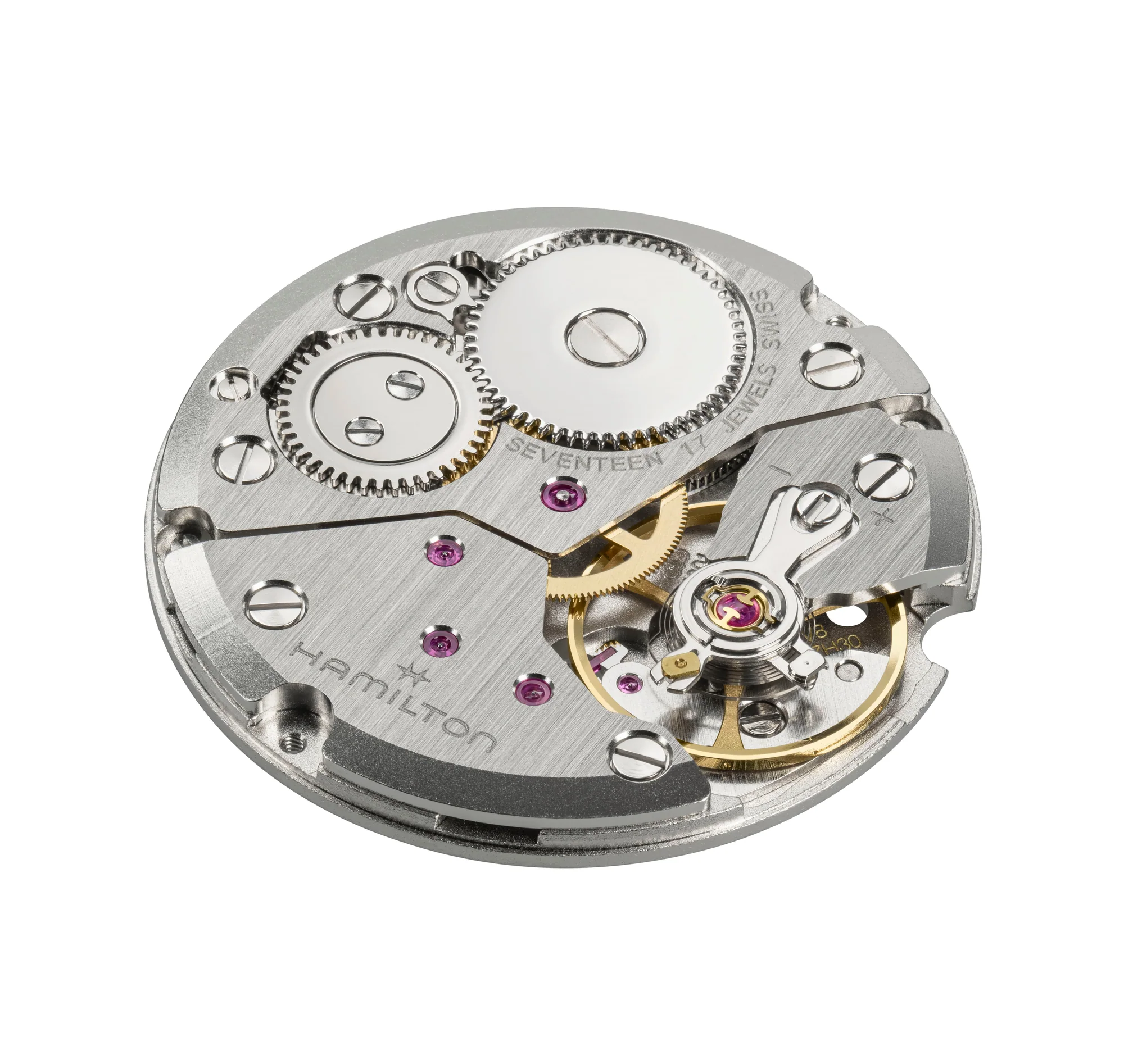 Official view of the Hamilton H-42 hand-wound movement