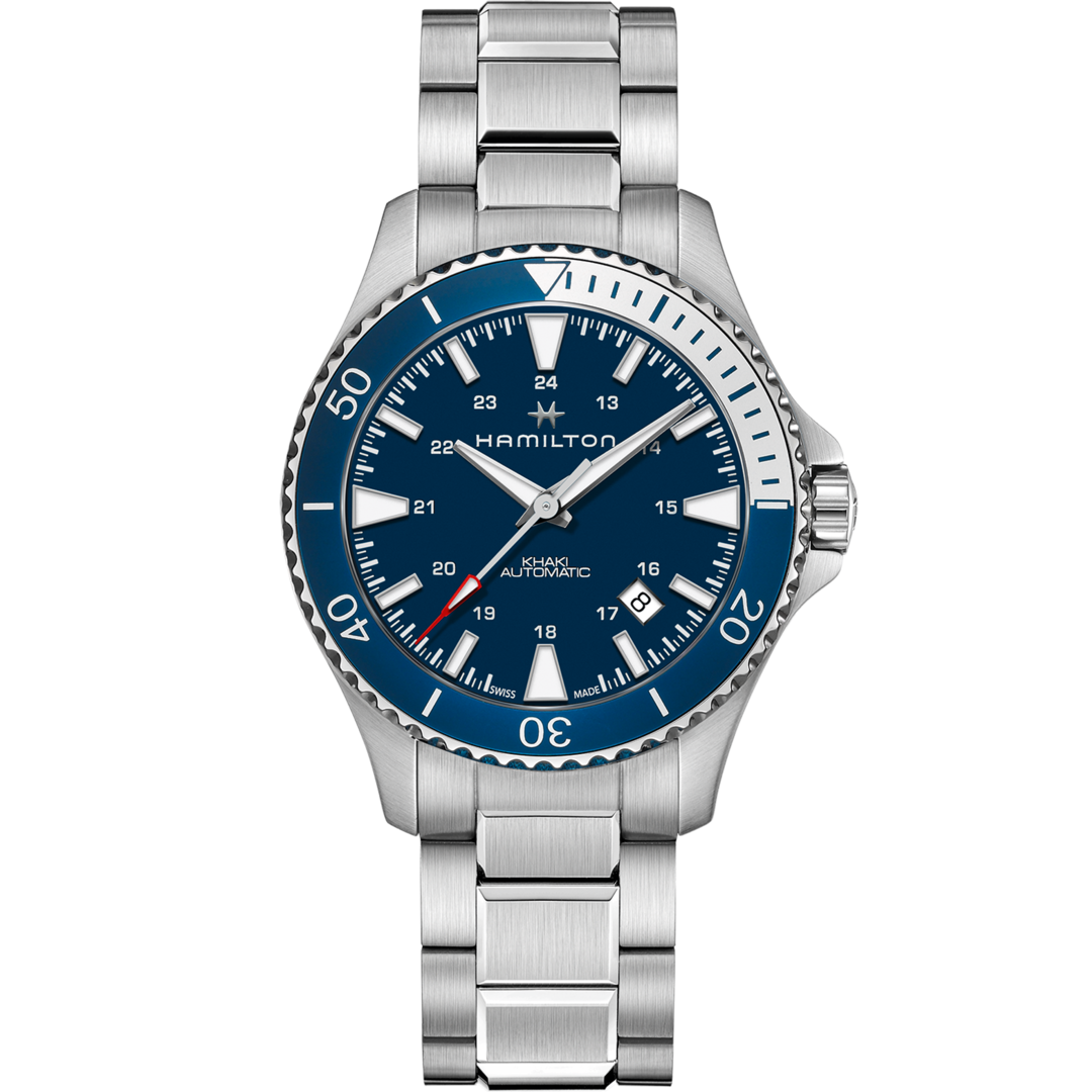 Hamilton Khaki Navy Scuba Auto H82345141の公式正面画像