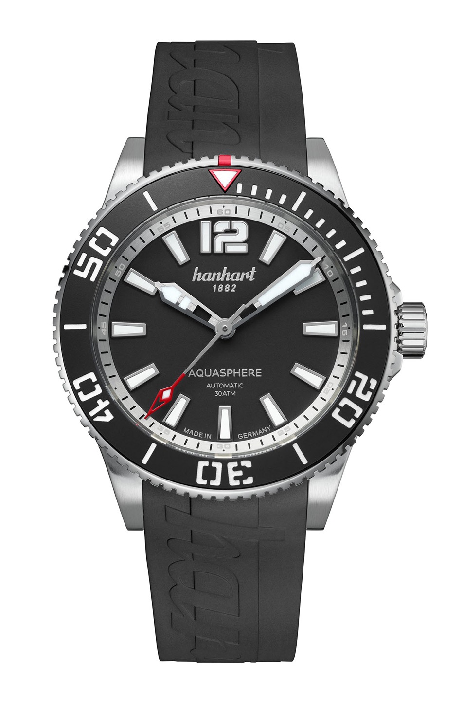 Hanhart AQUASPHERE Matte Black 42 official product image