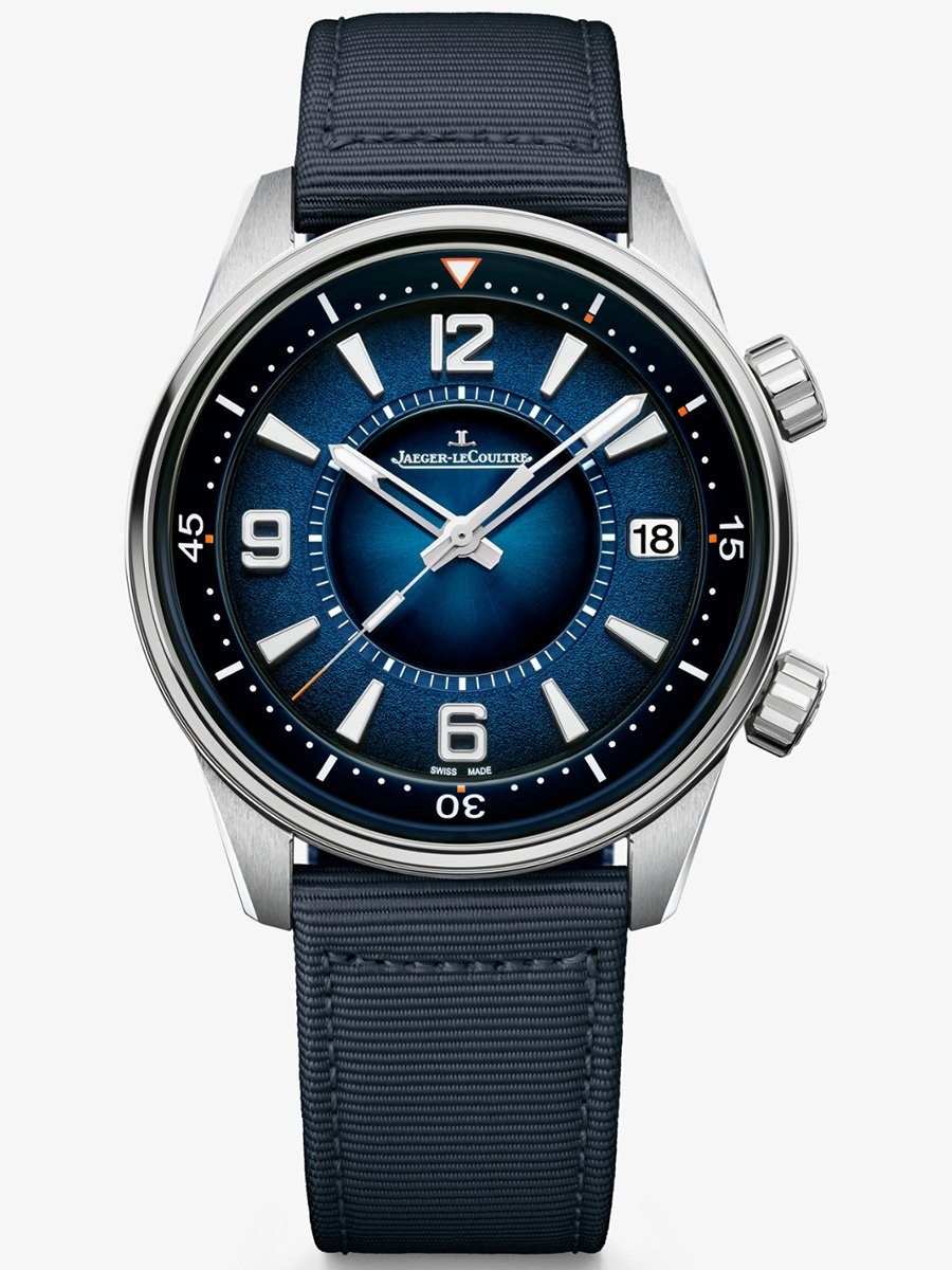 الصورة الرسمية الأمامية لساعة Jaeger-LeCoultre Polaris Date 40 مم