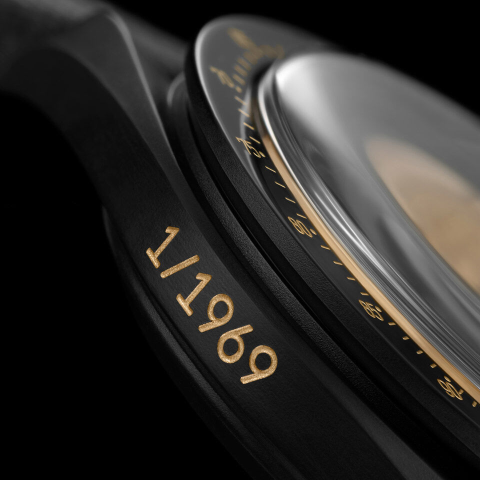 Swatch x OMEGA Mission To The Moon 1969の番号付き仕様イメージ