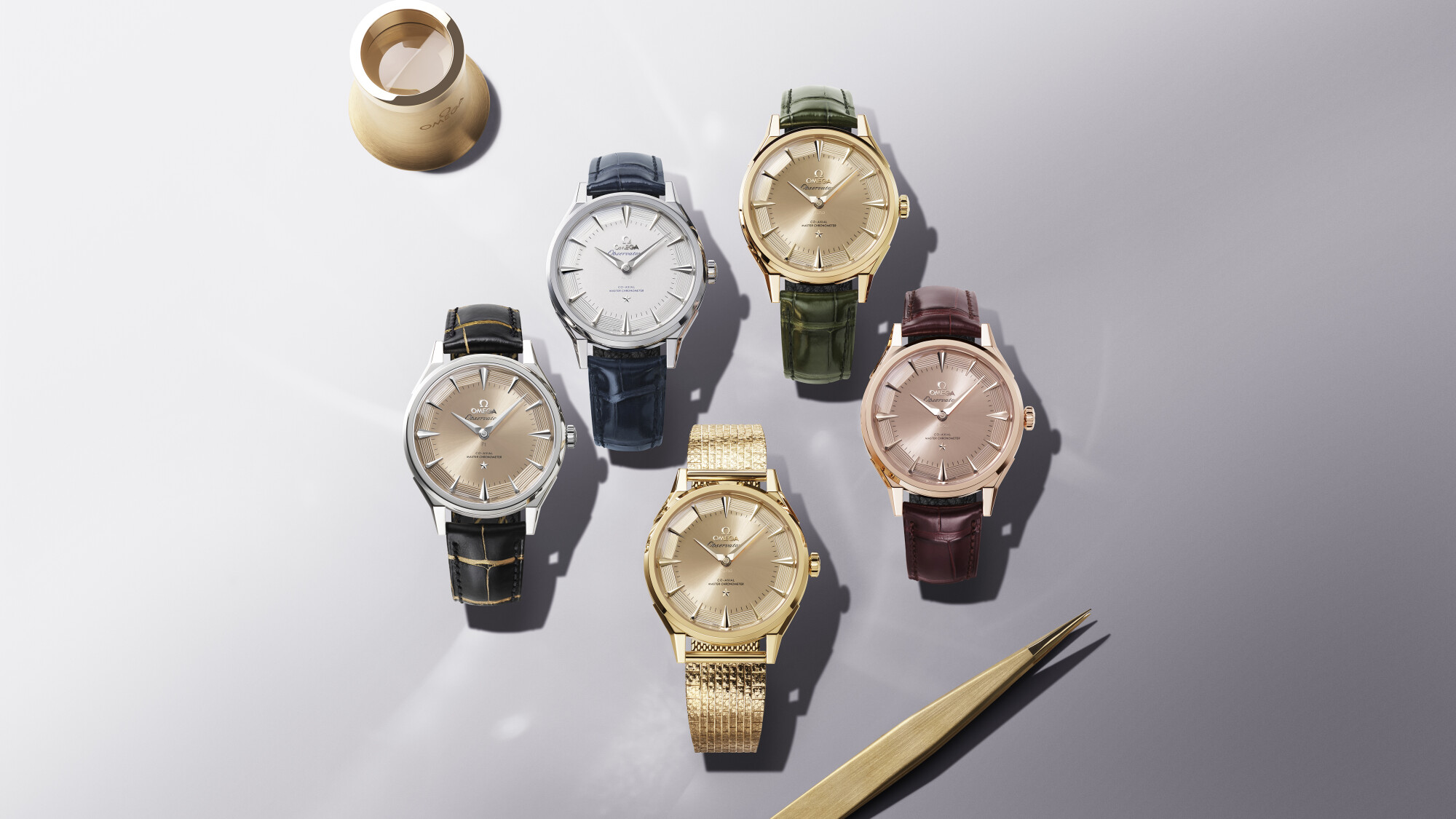 OMEGA Constellation Observatory two-hand watches