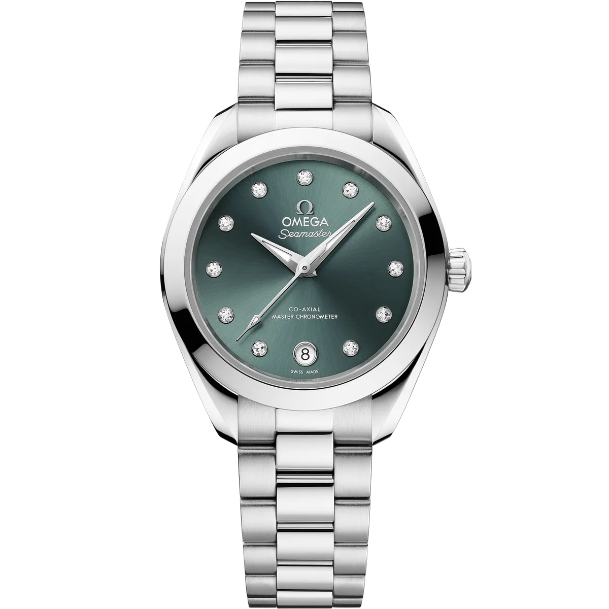 Official OMEGA Seamaster Aqua Terra 150M 30 mm lavender-dial reference 220.10.30.20.60.001.