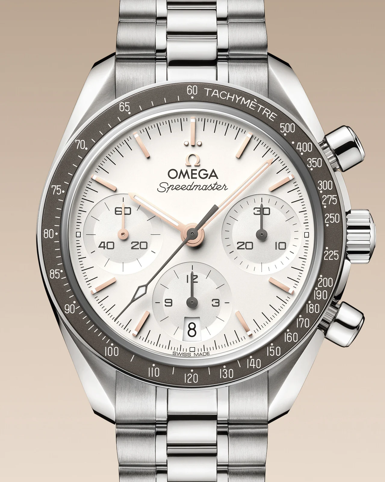 Vue avant OMEGA Speedmaster 38 324.30.38.50.02.003