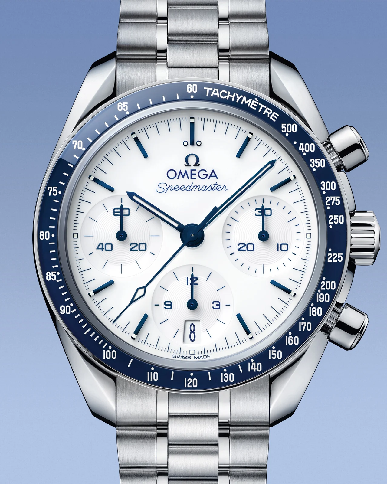 Vue avant OMEGA Speedmaster 38 324.30.38.50.04.001