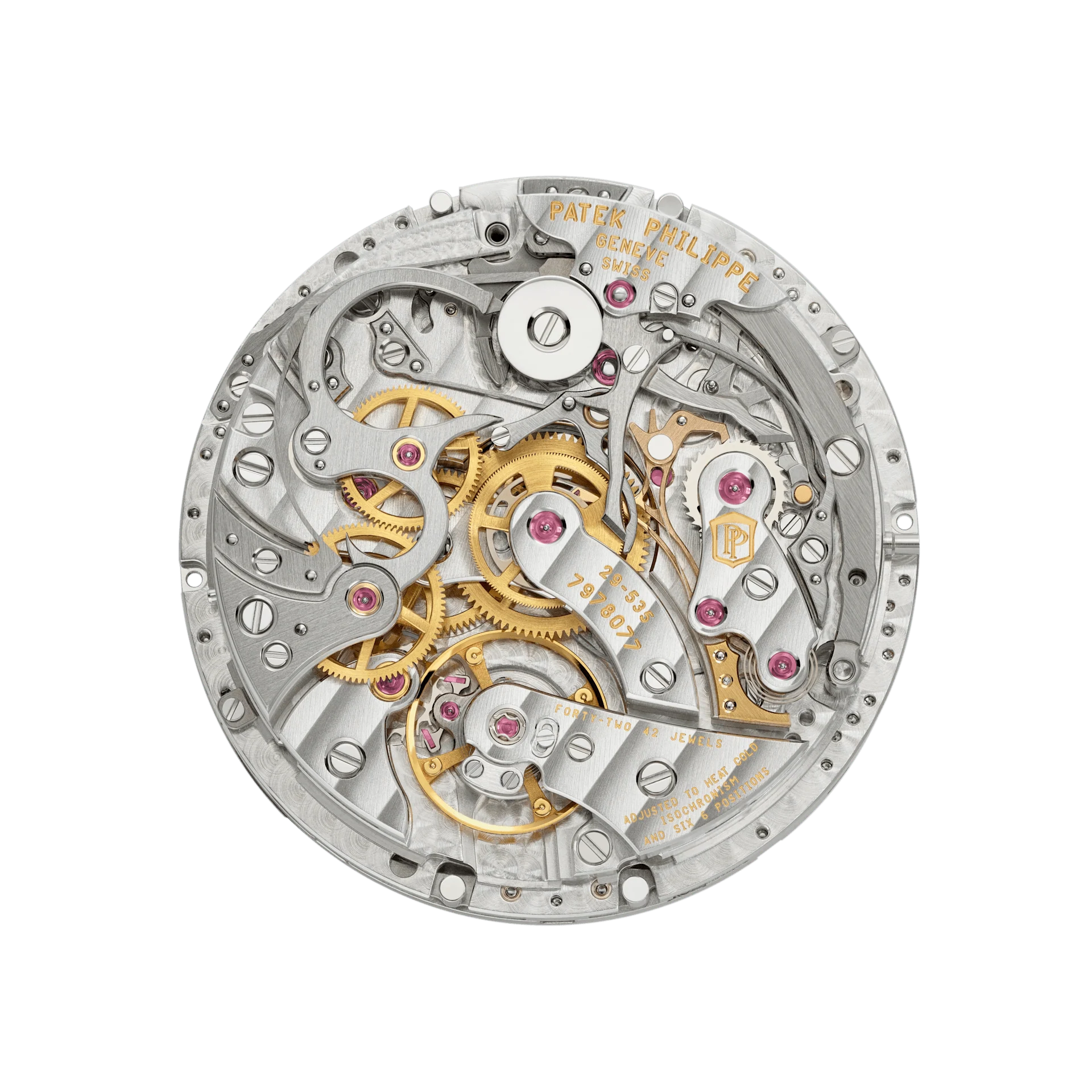 Back view of the Patek Philippe CH 29-535 PS QI movement