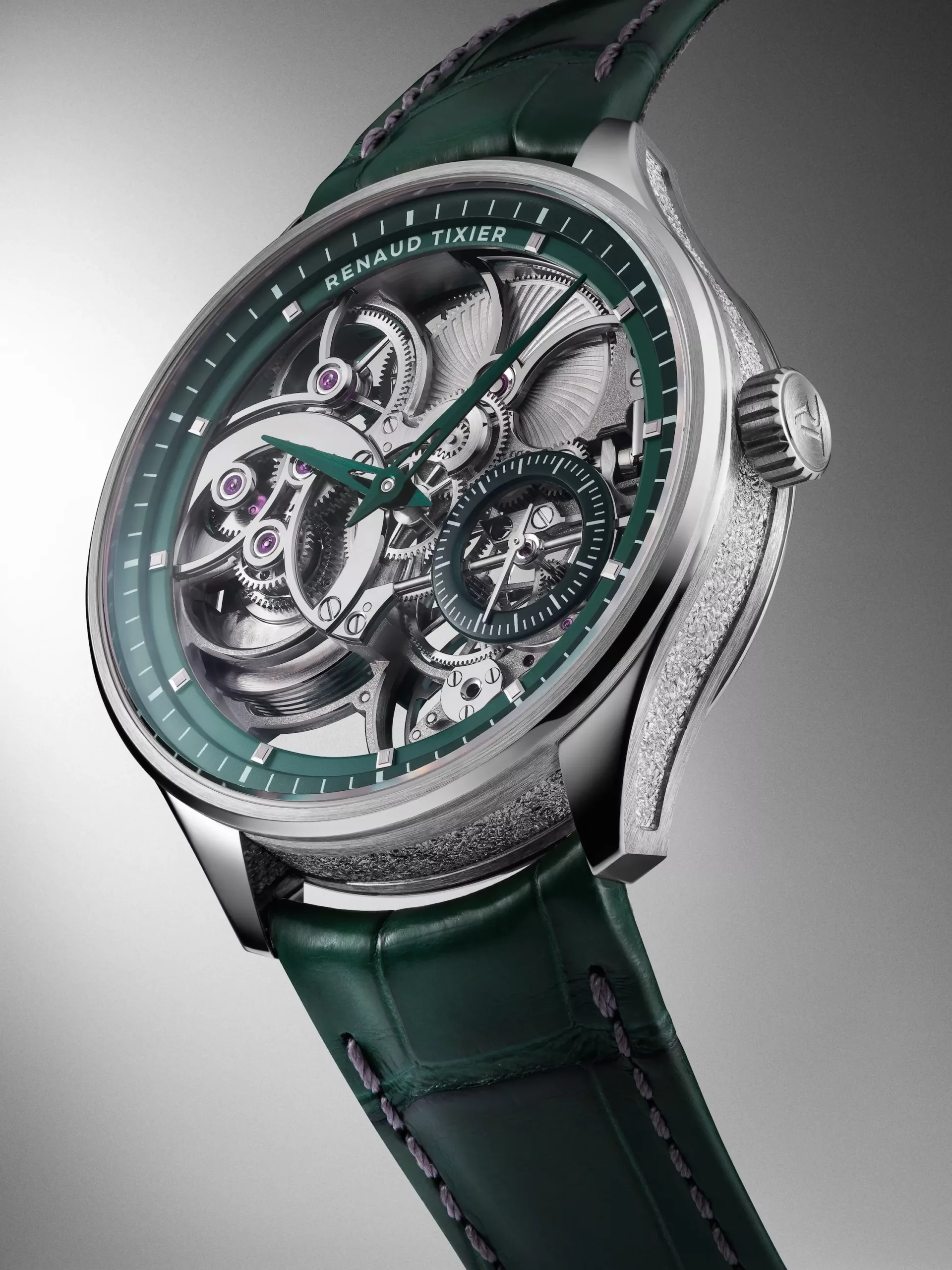 Renaud Tixier Monday Skeleton with calibre RVI2025