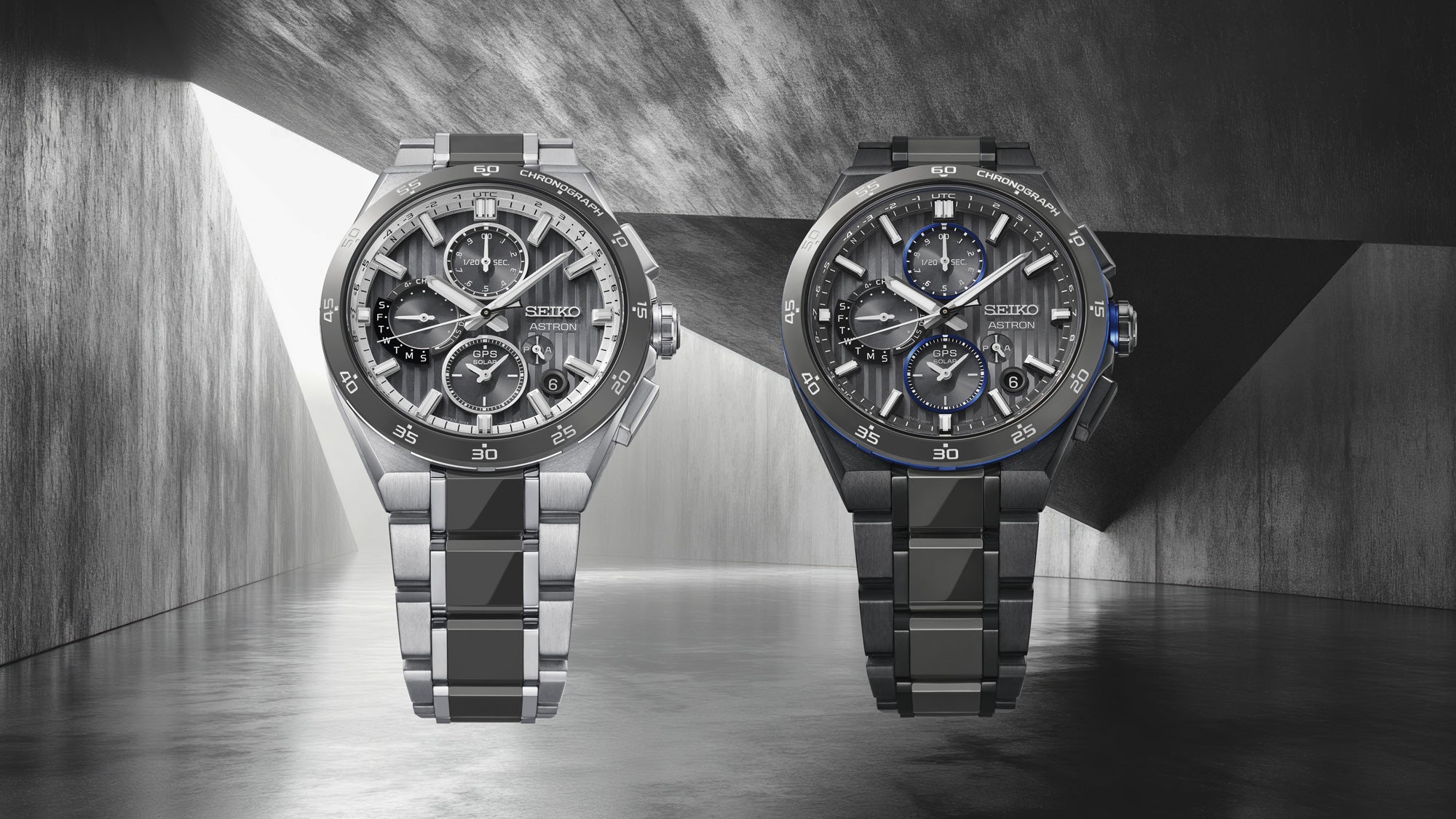 Seiko Astron Nexter HAB007J ve HAB008J gri seramikli GPS Solar saatler
