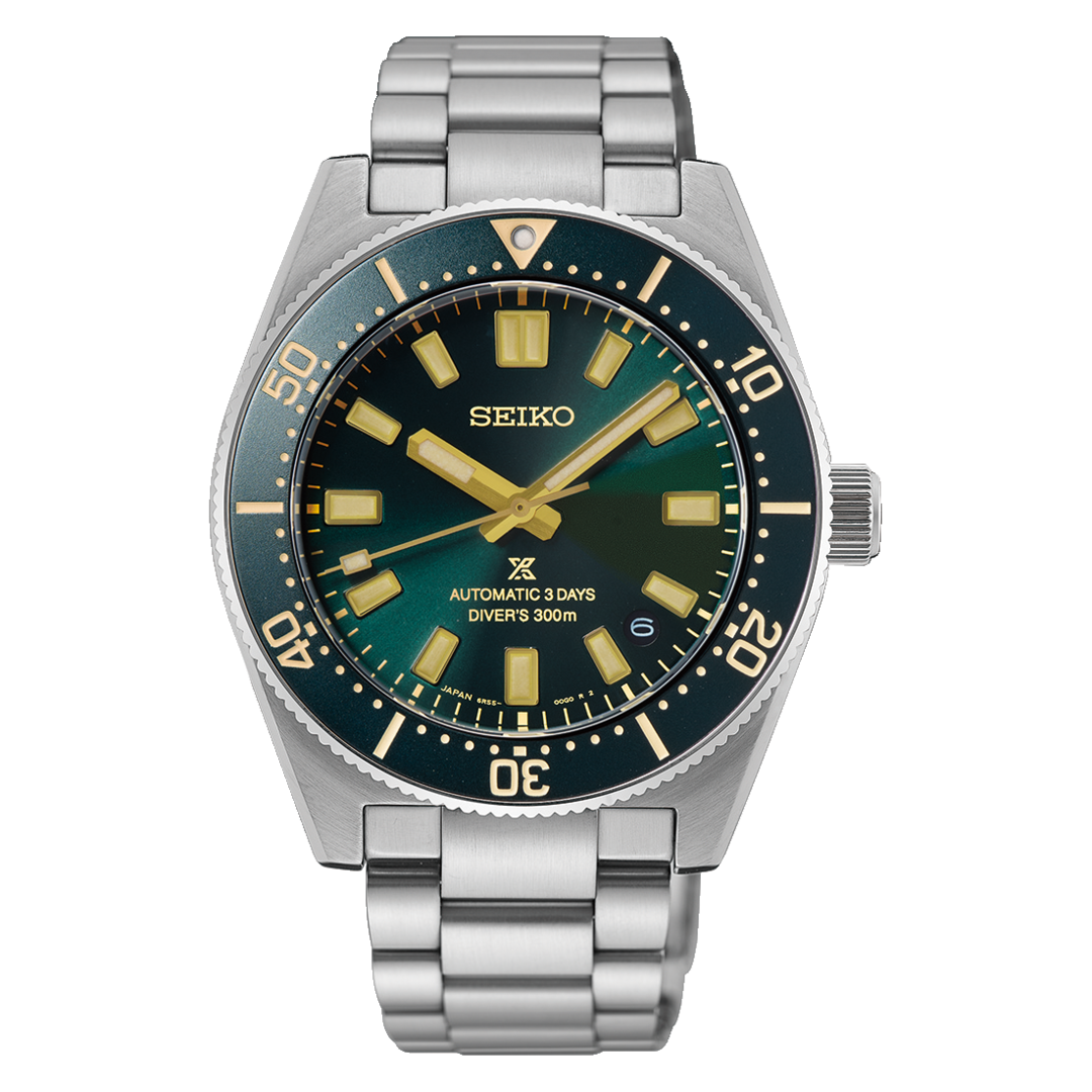 الصورة الرسمية الأمامية الكاملة لساعة Seiko Prospex HBC010 European Limited Edition 2026