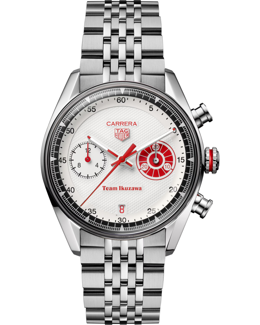 TAG Heuer Carrera Chronograph x Team Ikuzawa CBS221M.EB0435の公式正面画像