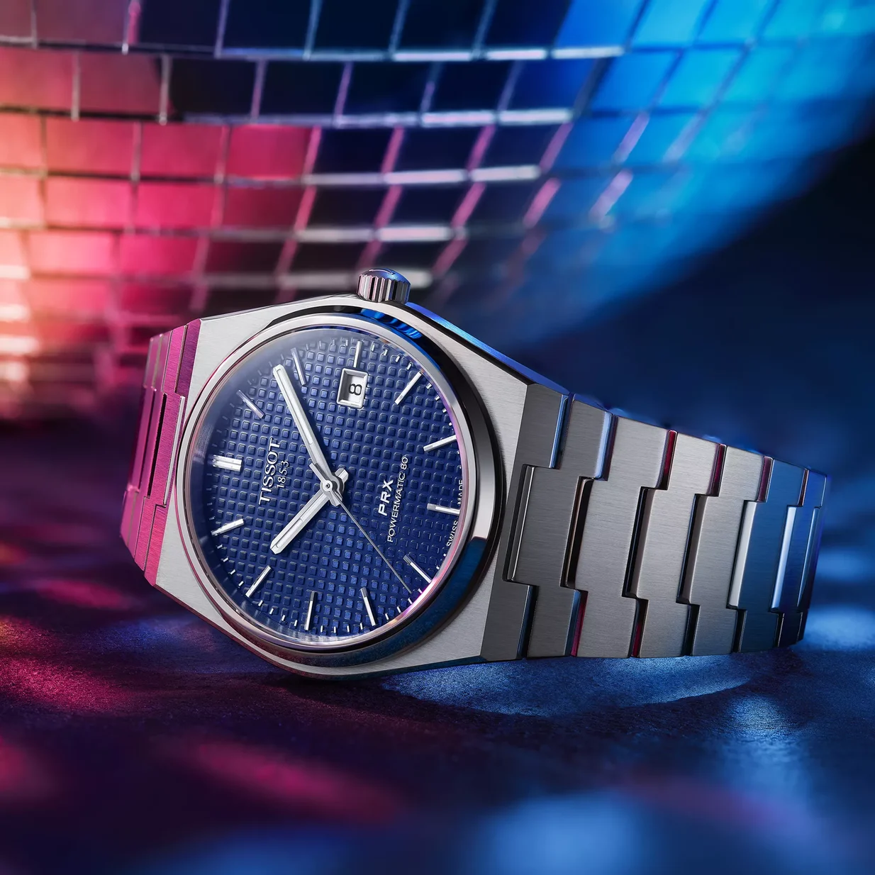 Tissot PRX Powermatic 80 bleue de 40 mm référence T137.407.11.041.00