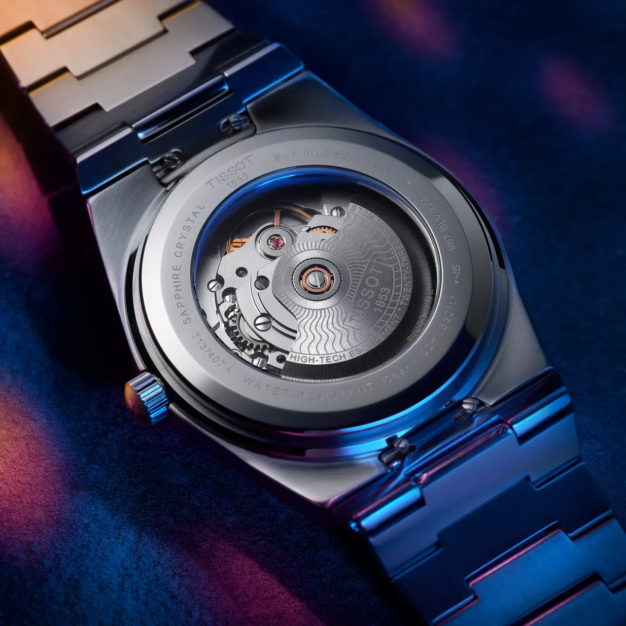 Tissot PRX Powermatic 80 bleue de 40 mm référence T137.407.11.041.00