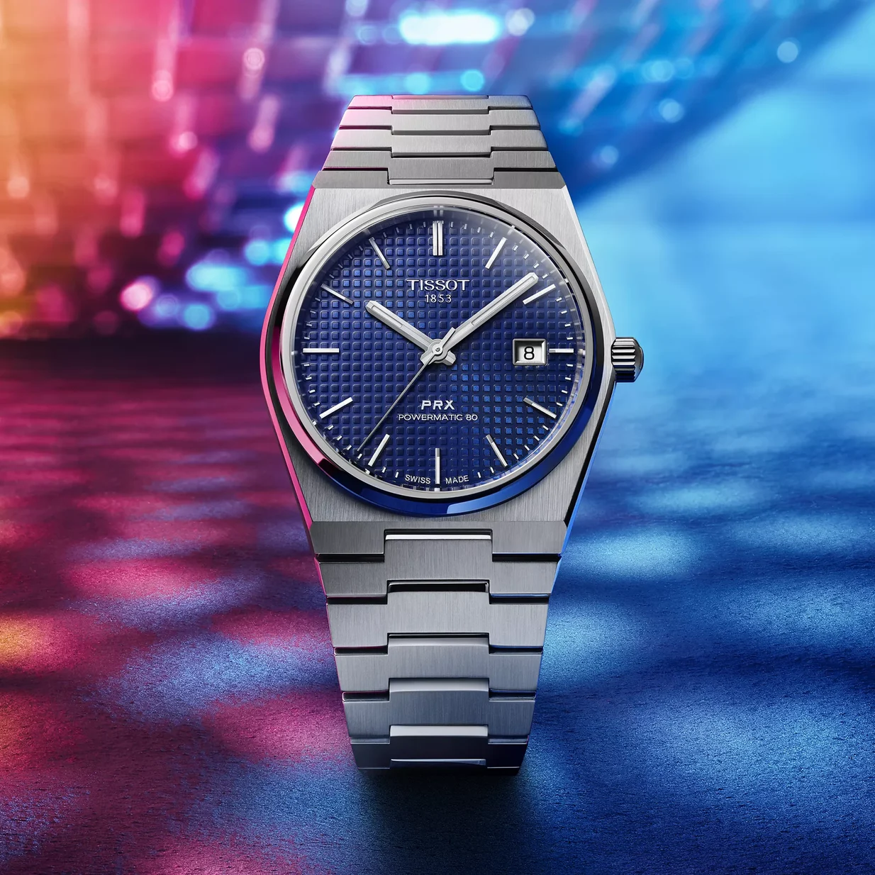 Tissot PRX Powermatic 80 bleue de 40 mm référence T137.407.11.041.00
