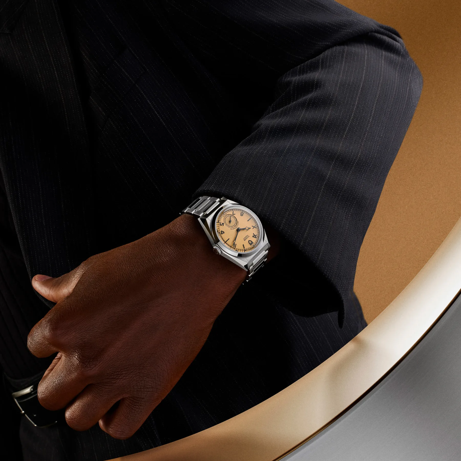 TUDOR Monarch worn on wrist